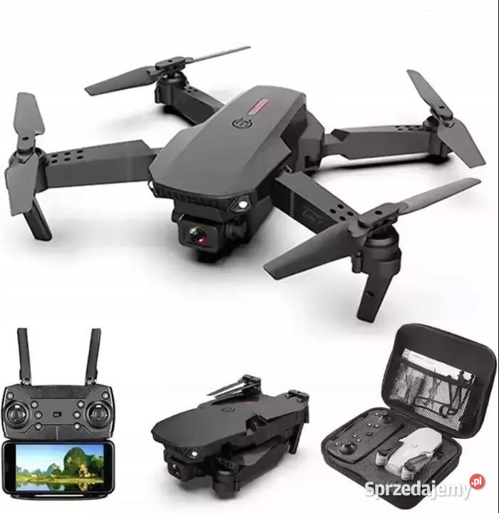 DRON EVO E88 KAMERA WIFI FPV ZAWIS SILNIKI 2 Pozostałe