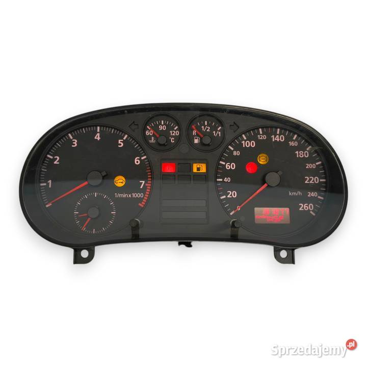 LICZNIK ZEGARY 8L0919860AX Audi A3 8L 16 8V 18 Wyposażenie wnętrza lubelskie Chełm