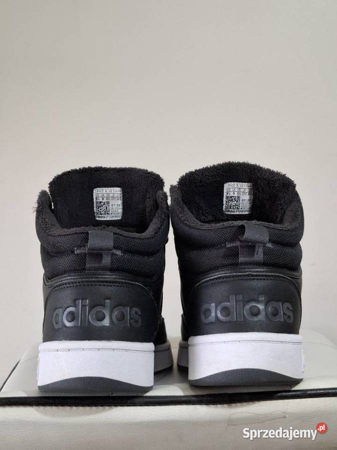 Ocieplane sneakersy 43 adidas Hoops 30 Mid Kraków