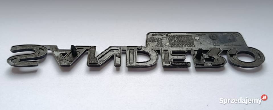 Napis emblemat Dacia Sandero I 0711r Lipno