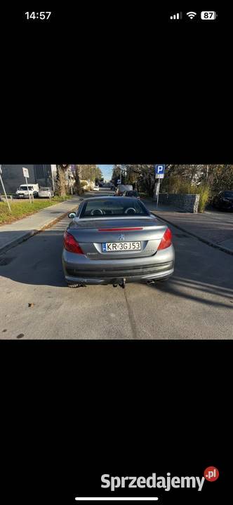Sprzedam Peugeot 207 CC 16 vti 120KM Kraków