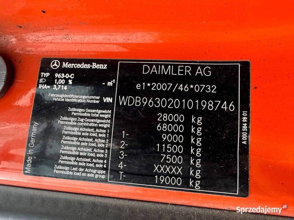 HakowiecMercedes Wymienne nadwozia Warszawa