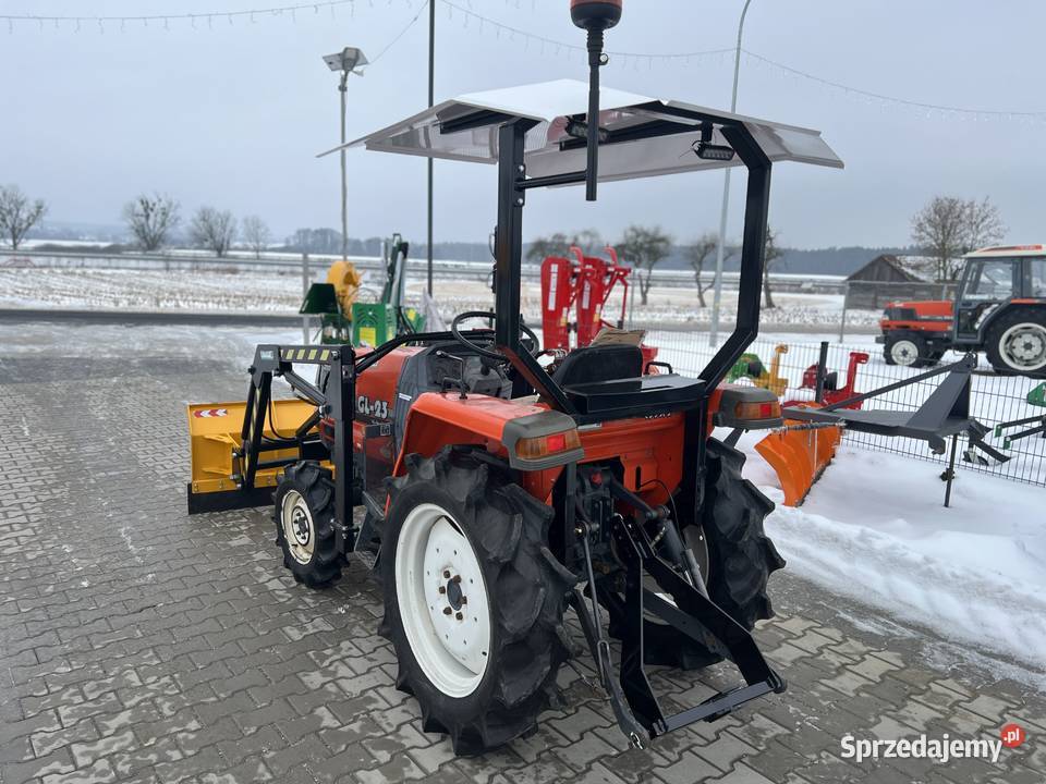 Mini Traktorek KUBOTA GL23 z TURem i łyżką pług sprzedam