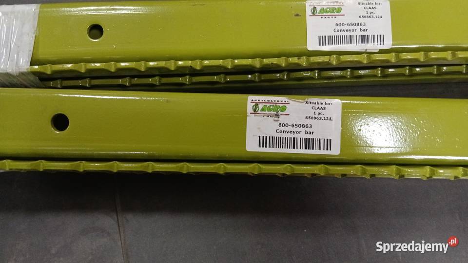Listwa podajnika pochyłego Claas 604mm Radomsko