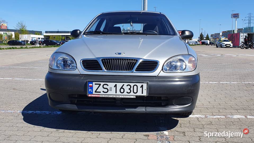 DAEWOO Lanos 14 kat 2000r bez rdzy przebieg Lanos Szczecin