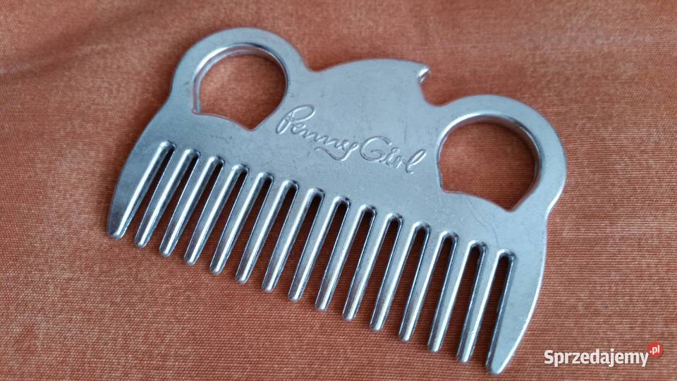 Metalowy grzebien Penny Girl lubelskie Puławy