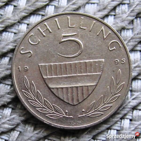 Austria 5 Schilling 1995r wielkopolskie