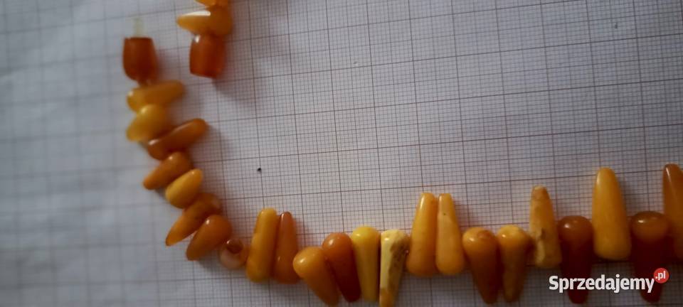 Naszyjnik Bursztyn Vintage amber Białystok