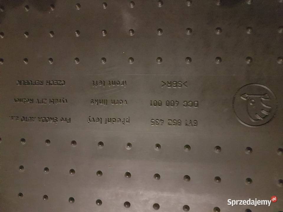 6Y1862435 dywanik kierowcy fabia 1 ory Toruń sprzedam