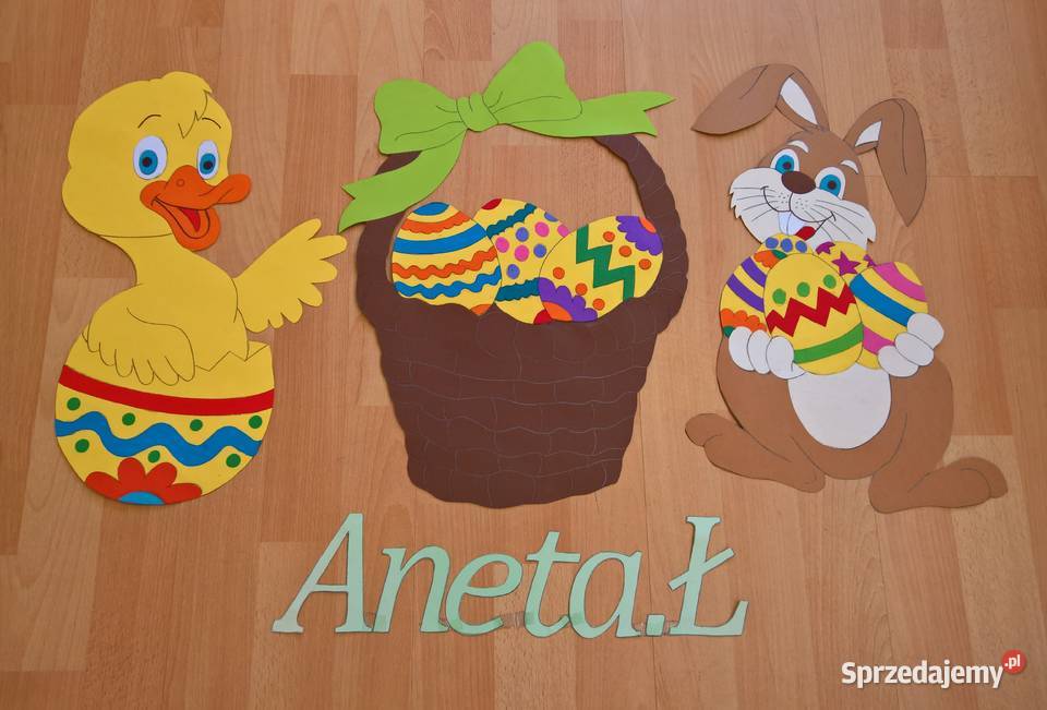 Dekoracje na Wielkanoc z brystolu 504 102 444 sprzedam