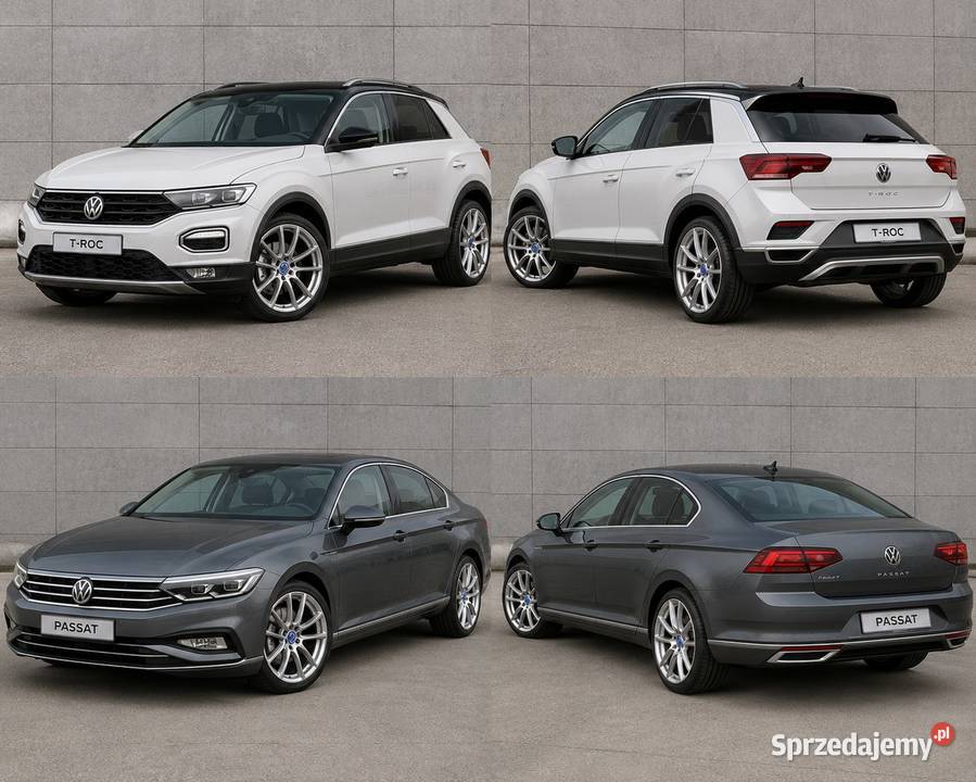 17 VW Troc Passat felgi koła komplet 5x112 ET45 Lubasz
