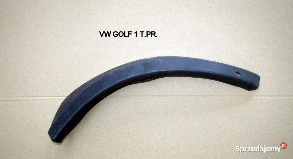 NAKŁADKA BŁOTNIKA TYLNEGO PRAWEGO VW GOLF I osobowe łódzkie Mysłaków