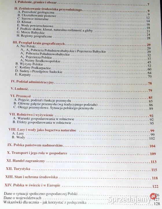 Geografia PolskiPodręcznik klasa 8 Jan Mordawski lubelskie Chełm