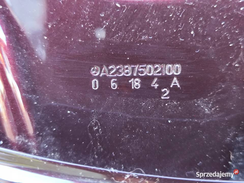 POKRYWA KLAPA DACHU MERCEDES C KLASA W205 wielkopolskie Przemęt