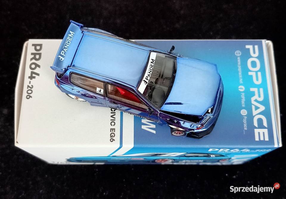 Pop Race Honda Civic Pandem EG6 Samochody i pojazdy Samochody i pojazdy Jaworzno
