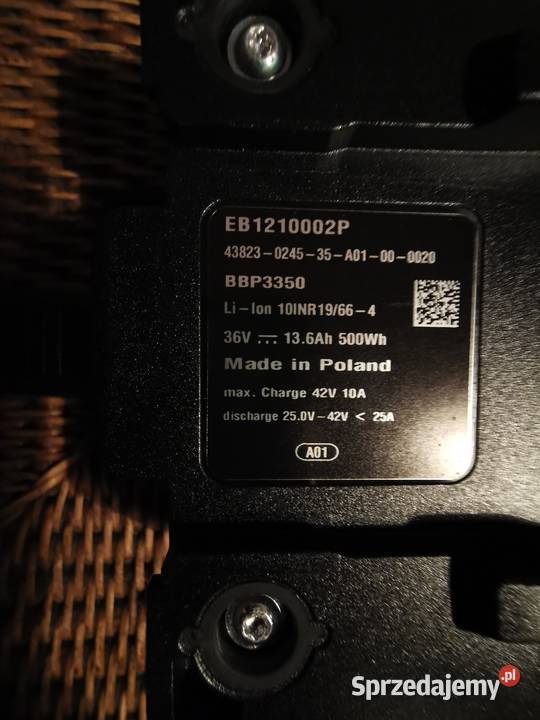 Akumulator bateria Bosch PowerPack 500 136 Ah z Łódź