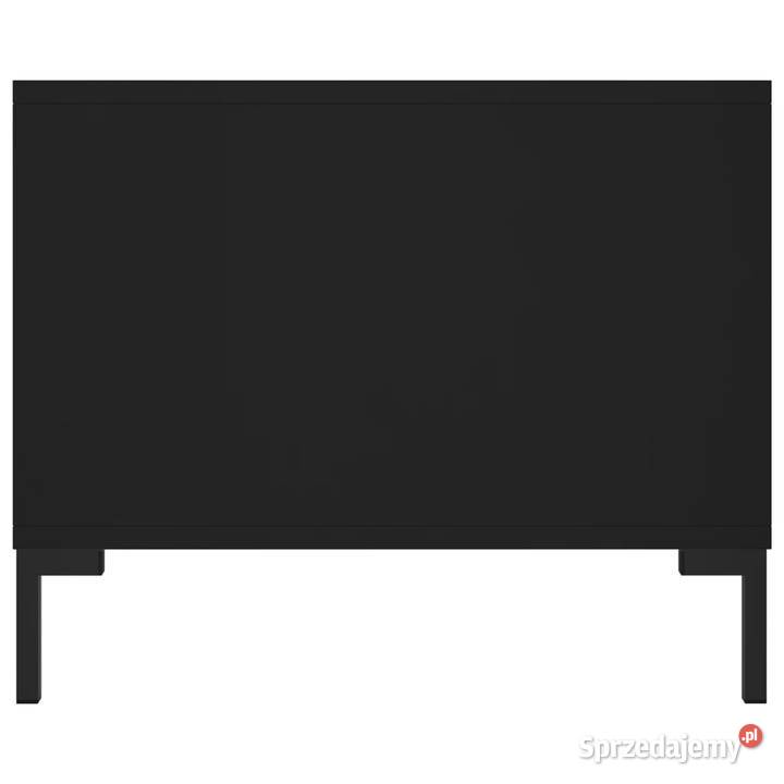 Stolik kawowy czarny 102x50x40 materiał Warszawa sprzedam
