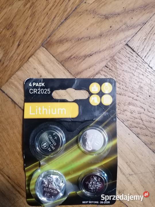 Baterie 4 sztuki płaskie Gdańsk