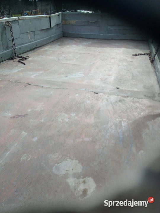 Przyczepa 35 t sztywna nieuszkodzony Miedźno