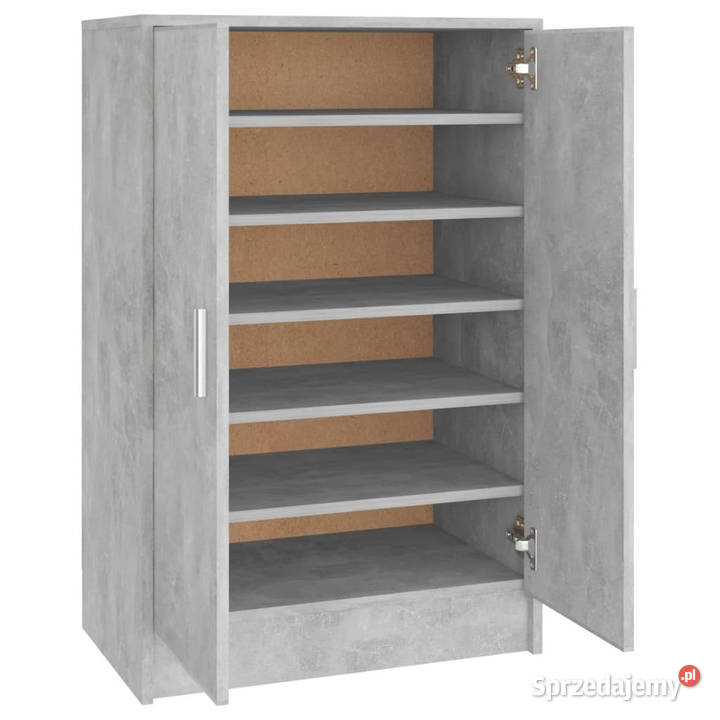 Szafka na buty szarość betonu 60x35x92 WM808931 Warszawa sprzedam