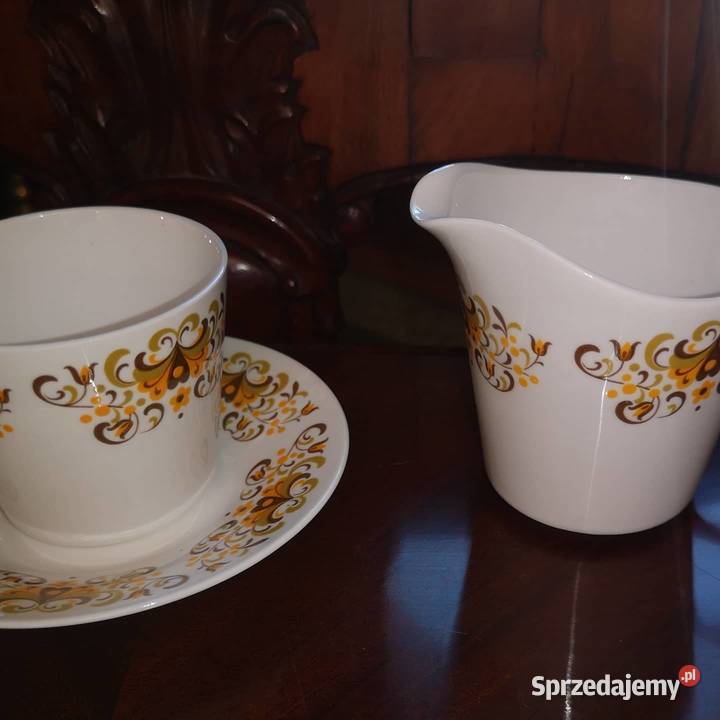 Filiżanka z talerzykiem deserowym Queen Anne Gdańsk