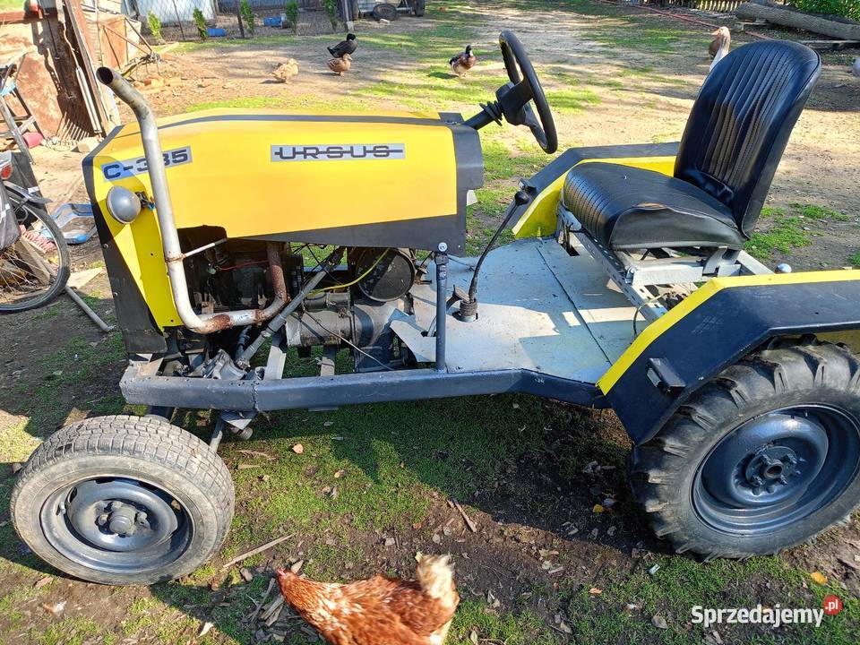 Traktor SAM fiat 126p śląskie Mzyki