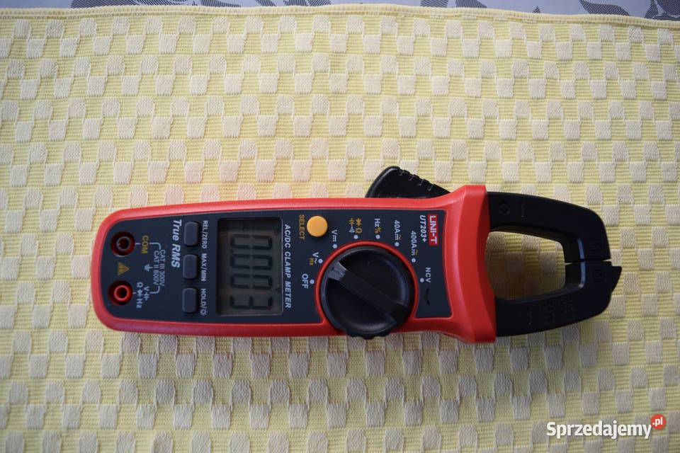 Miernik Cęgowy do Mierzenia Prądu UT 203 400A Olsztyn