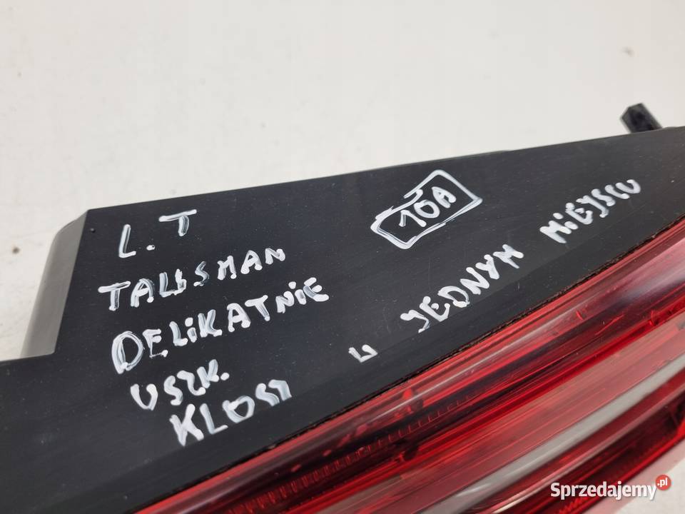 Renault Talisman KOMBI 1520r TYLNIA TYLNA LAMPA osobowe lubelskie