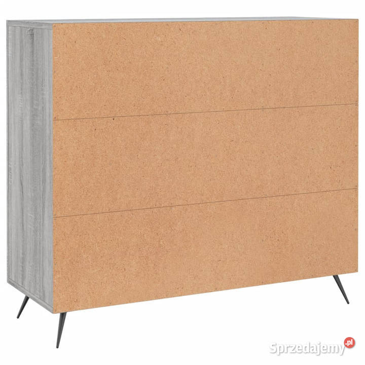 Szafka szary dąb sonoma 90x34x80 materiał Warszawa
