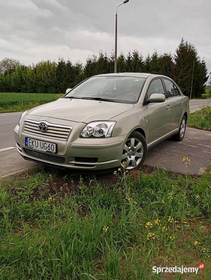 Toyota Avensis t25 sedan 2006r 16b16v dużym nieuszkodzony Lublin