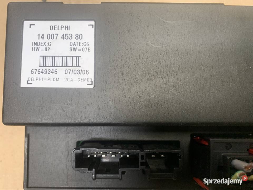 1400745380 Moduł sterownik drzwi citroen c8 Szczecin