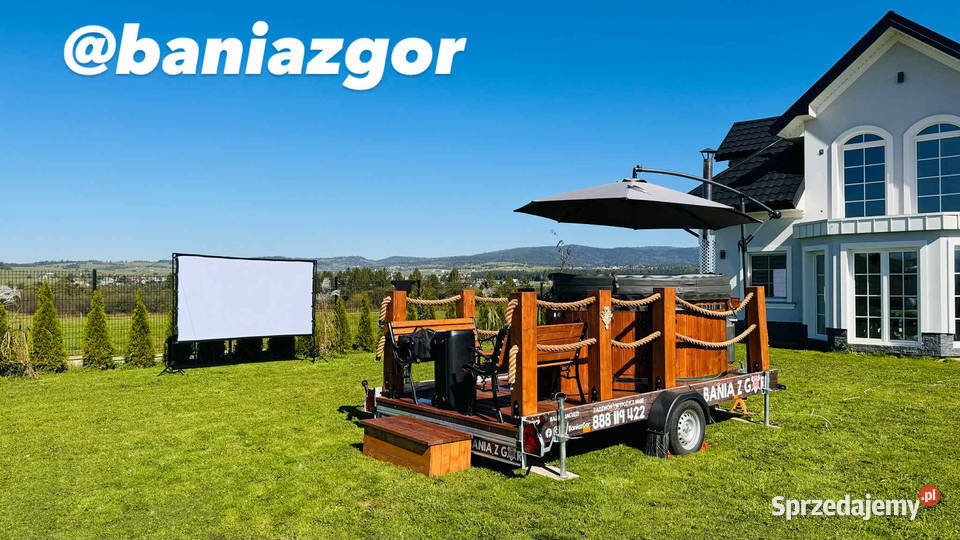 Wynajmę mobilne jacuzzi Rabka-Zdrój sprzedam