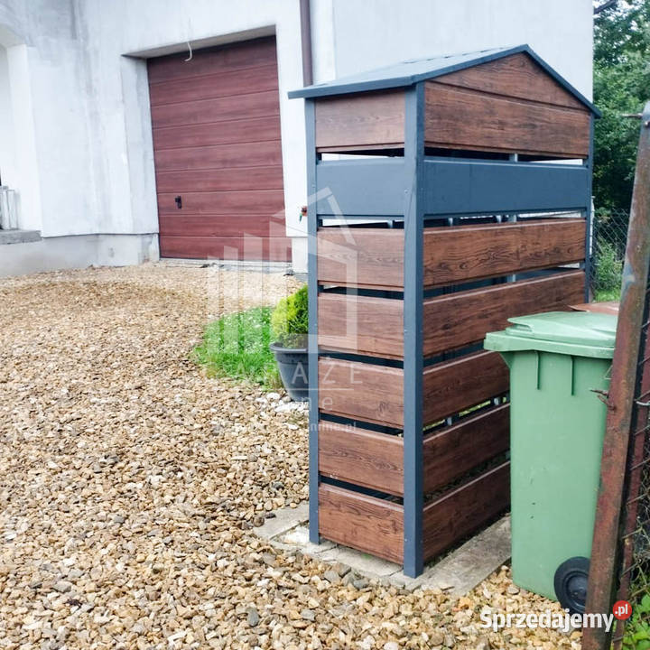 Wiata śmietnikowa dwuspad 15x05m Schowek 665zł/m2 Ciechanów sprzedam