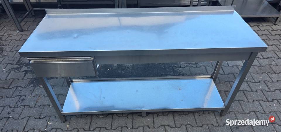 Stół Gastro z Szufladą i Półką 1605585 M1605 N Nowe Skalmierzyce