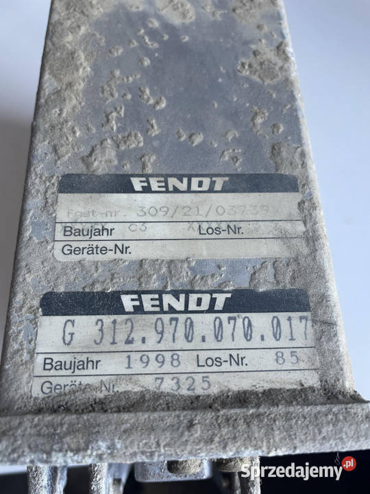 Fendt 309 sterownik moduł komfortu G312970070017 Jastrzębniki