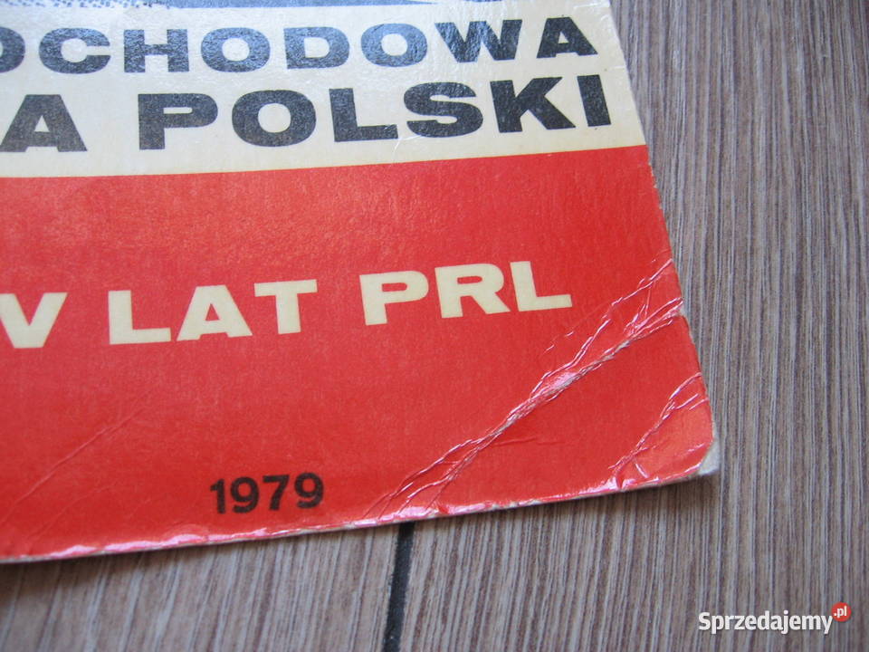 Polonez Borewicz mapa 1979r klasyk PRL Przemyśl
