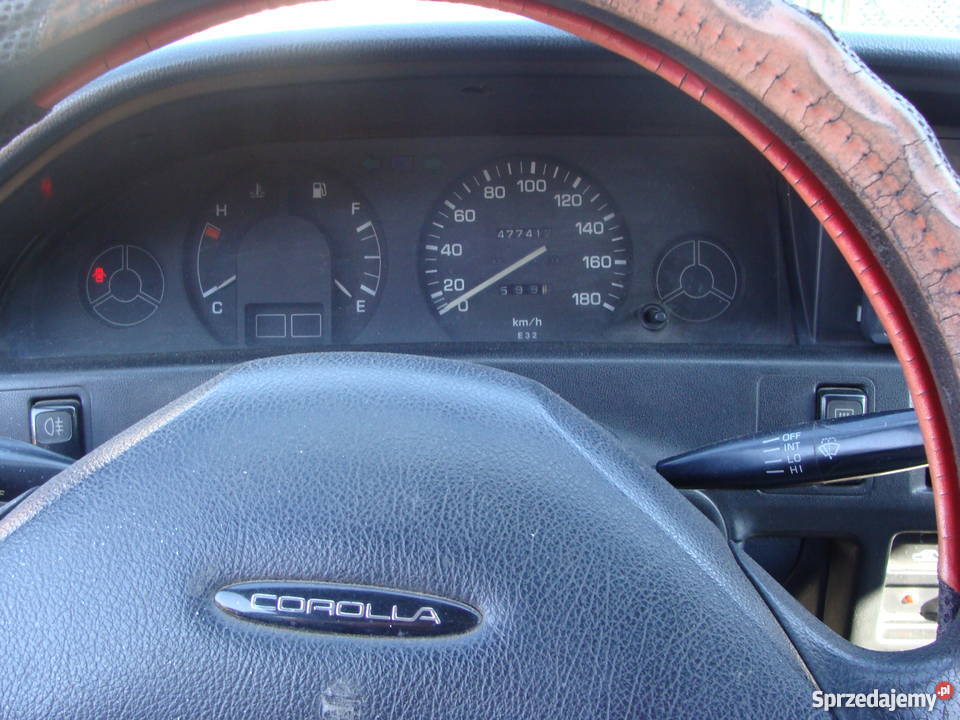 Toyota Corolla E8 1990r 18D Diesel Sedan 477412km łódzkie Jeżów