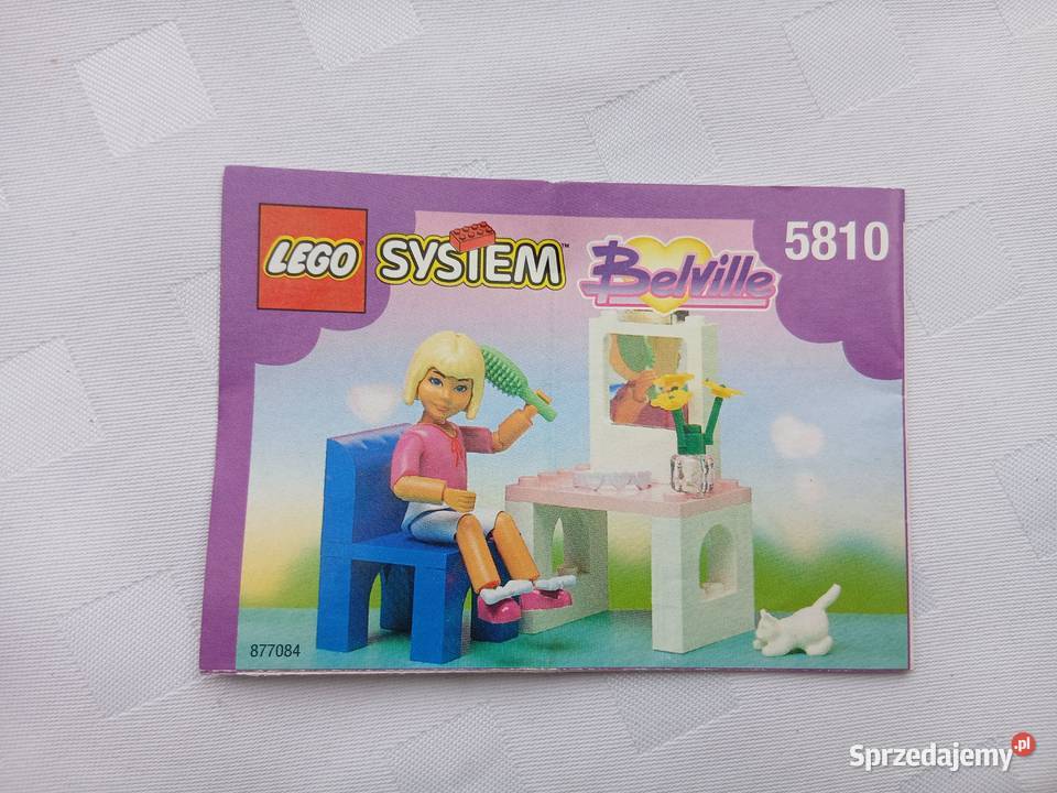 5810 LEGO Zestaw Kompletny Toaletka Vanity Fun Lego śląskie Bielsko-Biała sprzedam