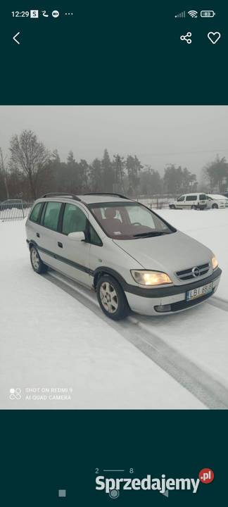 Opel Zafira 7 osobowy nieuszkodzony lubelskie Przechód