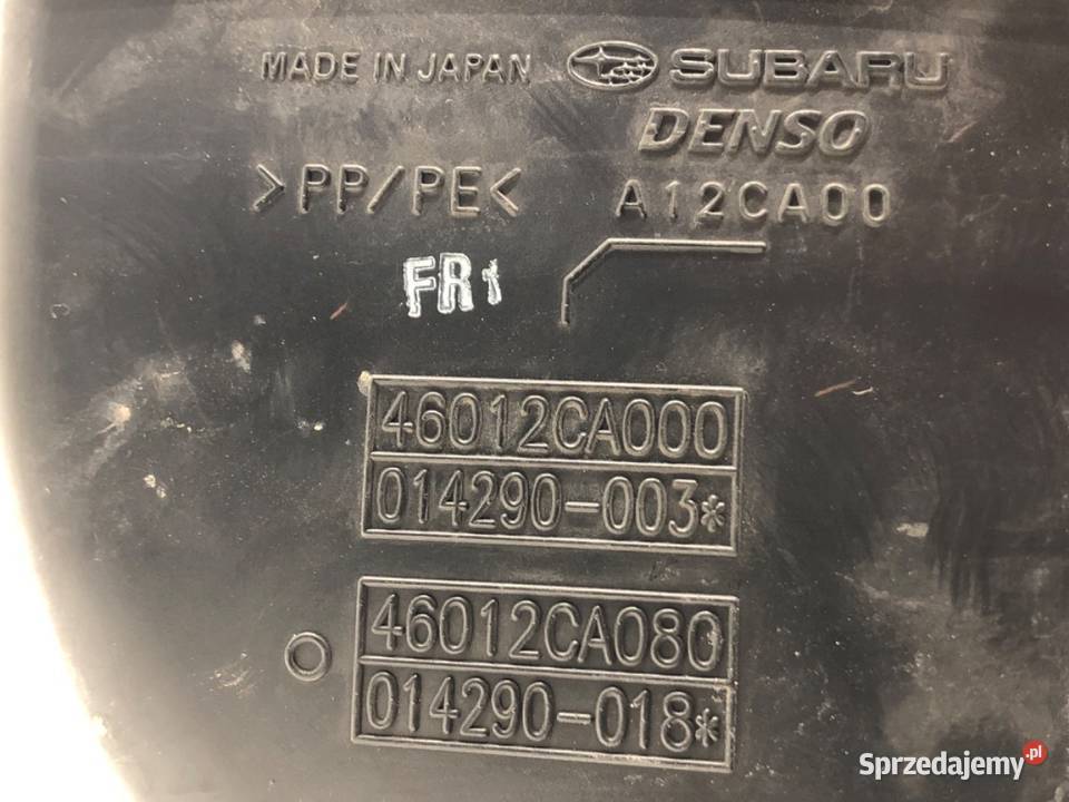 RURA POWIETRZA SUBARU BRZ 46012CA080 20 200 sprzedam