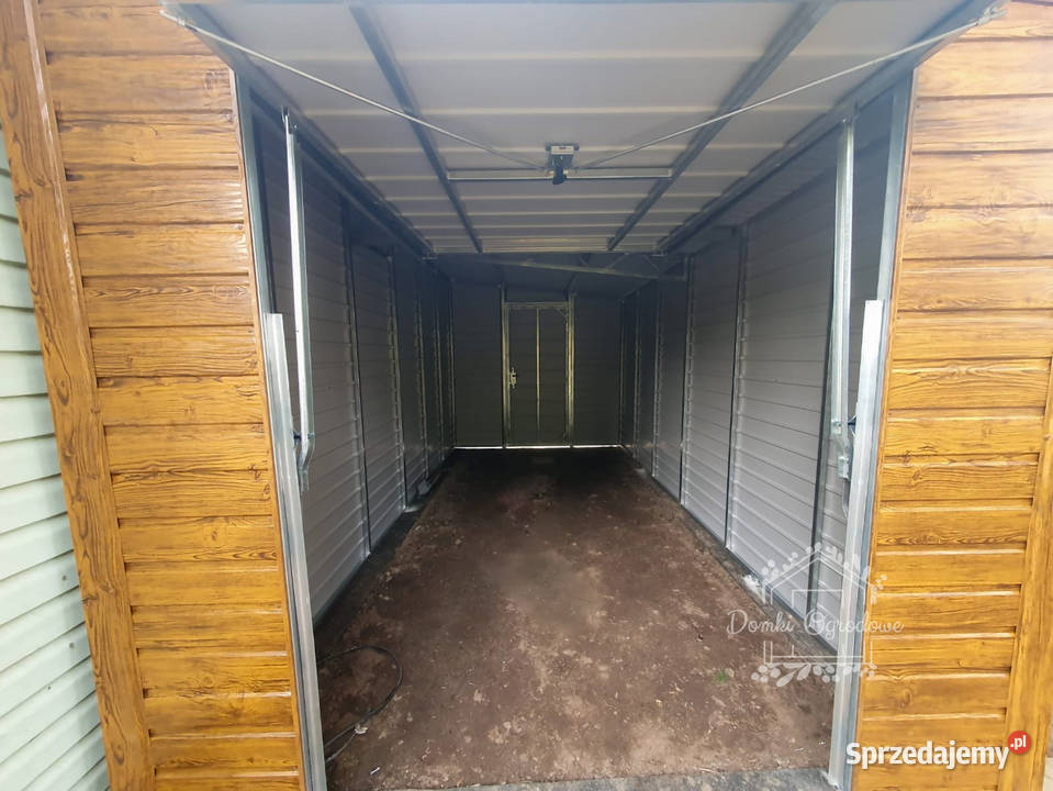 Domek Ogrodowy Schowek 25x6 jasny orzech dach Toruń