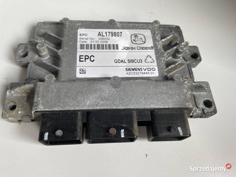 John Deere 6030 6230 6430 moduł EPC AL179807 Jastrzębniki sprzedam