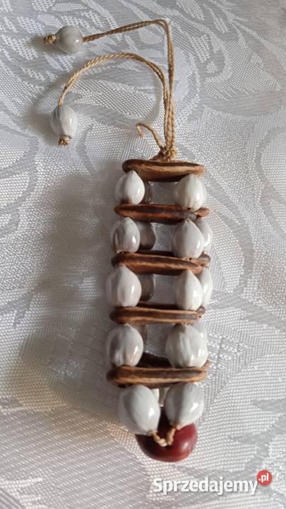 BRANSOLETKA RĘCZNIE WYKONANA Z NASION ŁZY HIOBA Piła