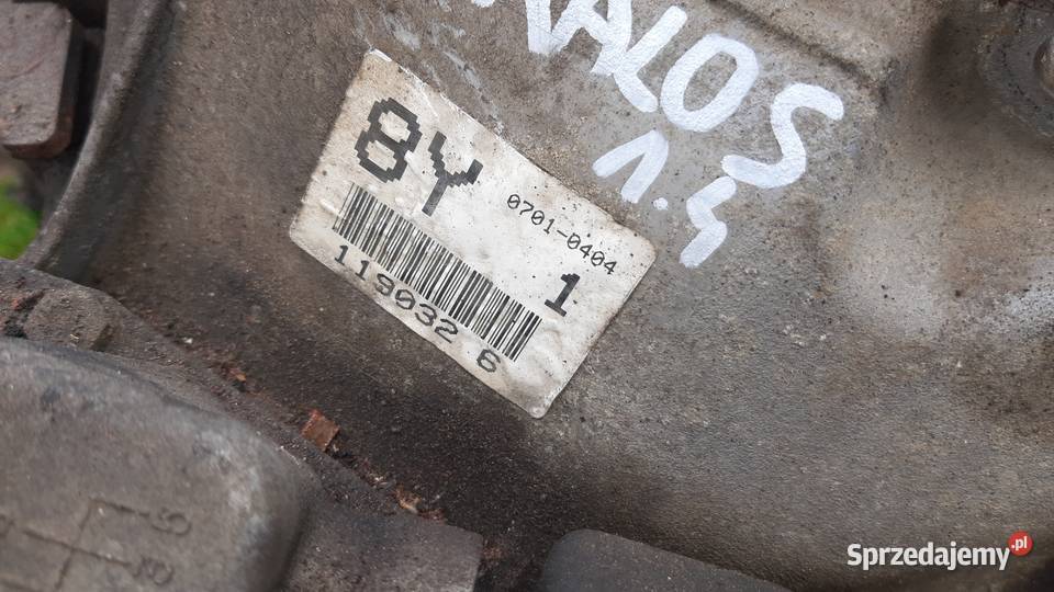 skrzynia biegów Chevrolet 14 Lacetti Kalos Aveo osobowe Dębno