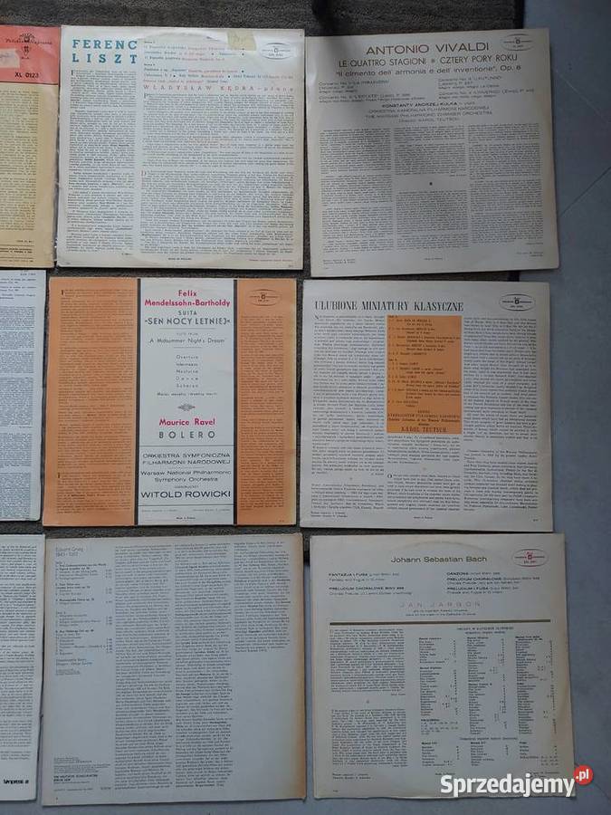 38 Płyty winylowe zestaw 12 muzyka klasyczna Tczew
