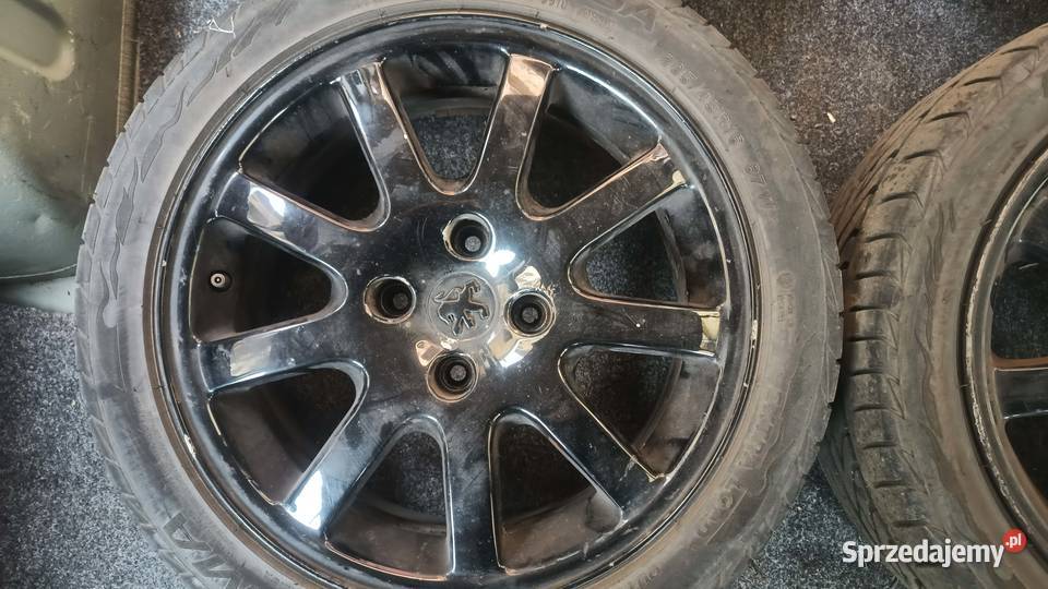 Peugeot 207 Oryginalne aluminiowe felgi 16 Wrocław
