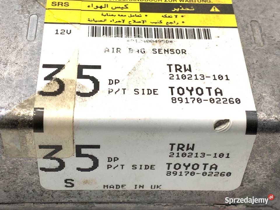 SENSOR AIRBAG TOYOTA COROLLA E12 8917002260 0107 sprzedam
