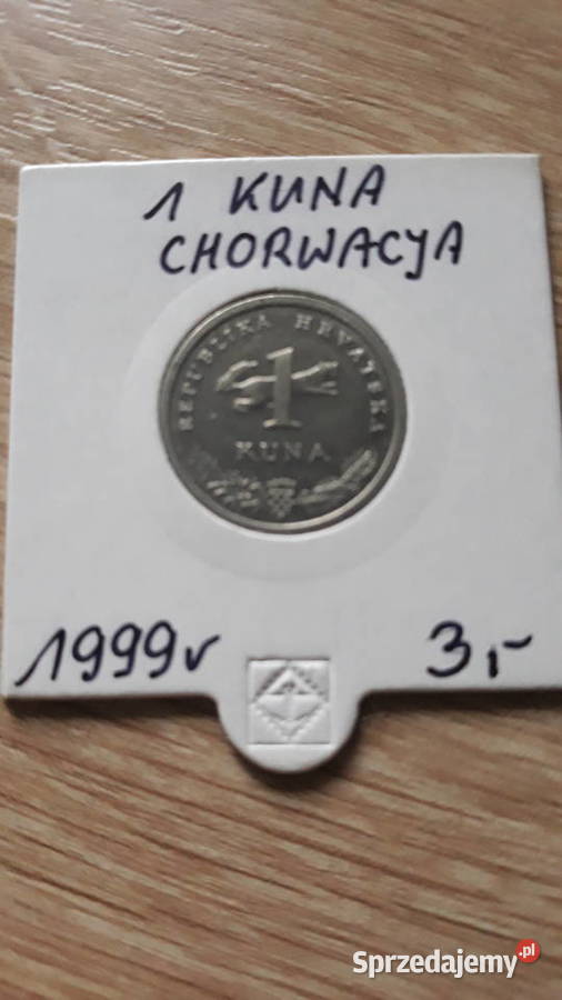 1 Kuna Chorwacja 1994 1995 1997 1999 2001 2005 r Konin