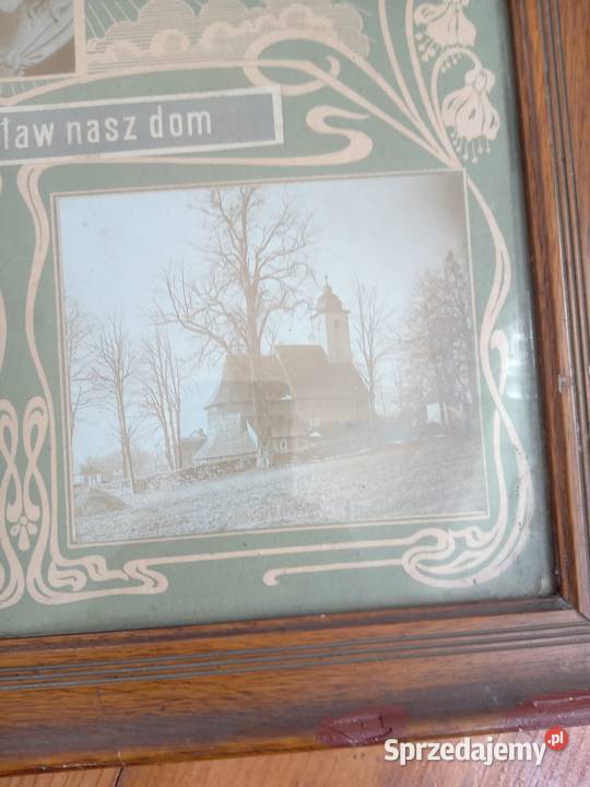 Litografia secesja Cieszyn Gdów