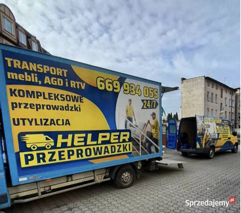 HELPER Przeprowadzki Bydgoszcz kompleksowe kujawsko-pomorskie